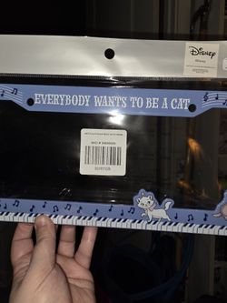 Disney Aristocats Vehicle License Plate Frame