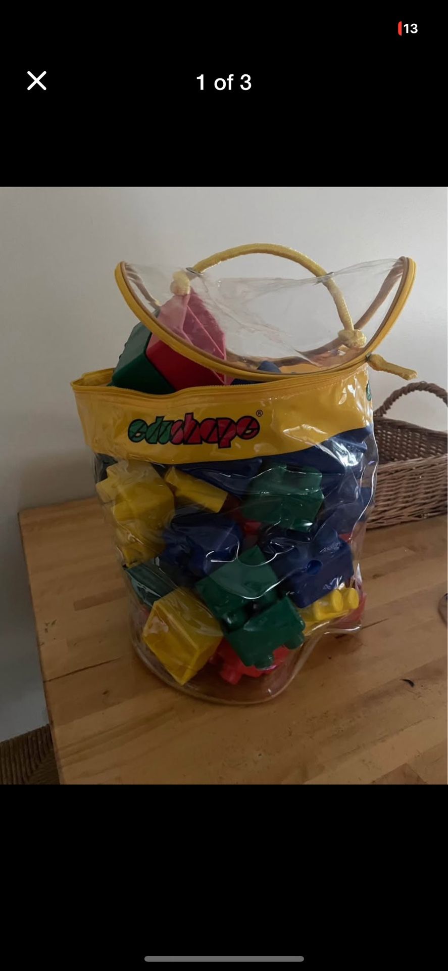 Rubber Lego Stacking Blocks 