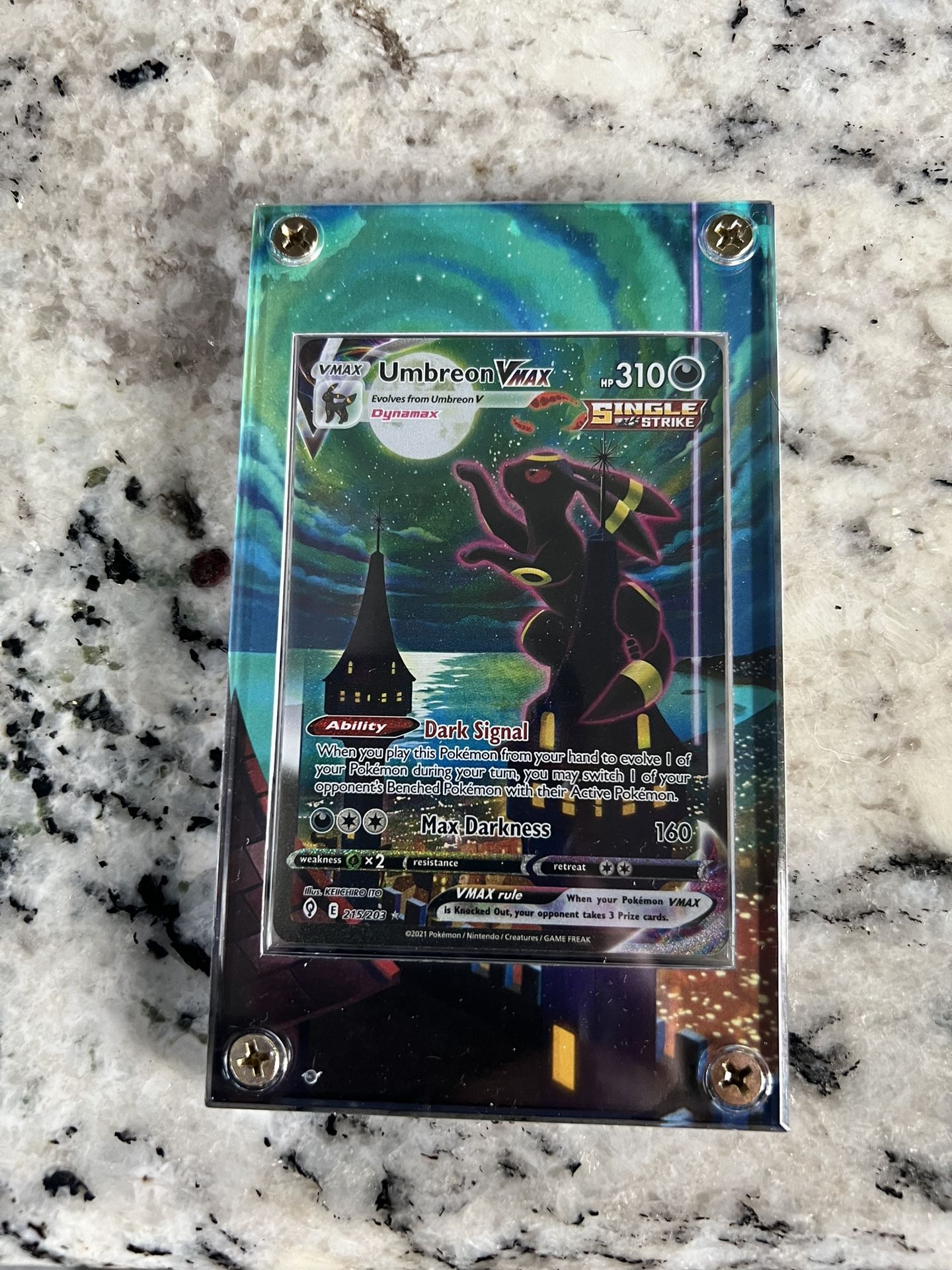 Umbreon Vmax Alt Art Evolving Skies