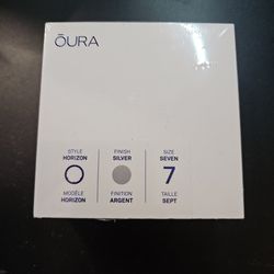 Brand New Oura Ring Size 7 Silver 