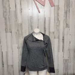 Eddie Bauer Women’s Gray Pullover Activewear Top Size M