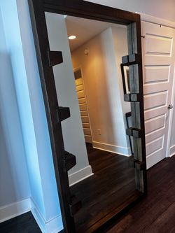 Pottery Barn Floor Mirror