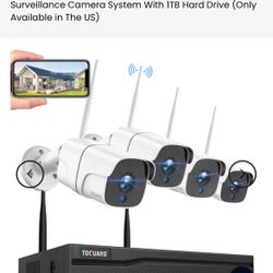 TOGUARD 1080P DVR Home Security Camera System CCTV Wired AHD Outdoor 