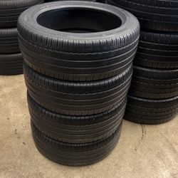 4-used Tires 235/45/R18 Michelin For 200.00. 