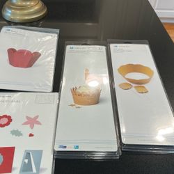 Dies For Cup Cake Wraps, Card Name Plates Cupcake Stand 