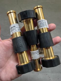 3 Anvil brass twist nozzles