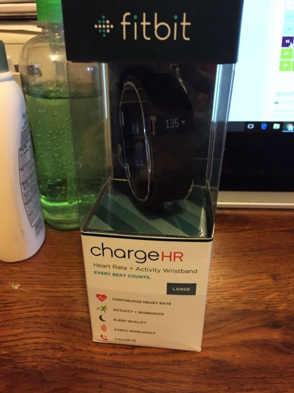 Fitbit charge hr new and seal