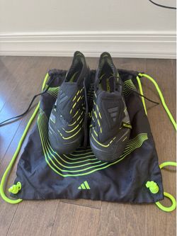 Adidas Predator Elite FG Electric Stealth Pack Soccer Cleats Men’s Size 10