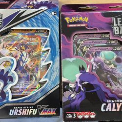 Two Decks Of Pokémon Battle Cards vmax