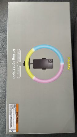 Aro de Luz Heyday 12” con Trípode + Control Bluetooth (Nuevo)