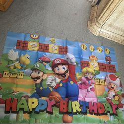 Super Mario Backdrop 