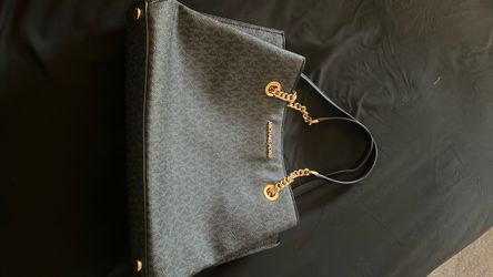 Michael Kors Black Signature Tote Bag