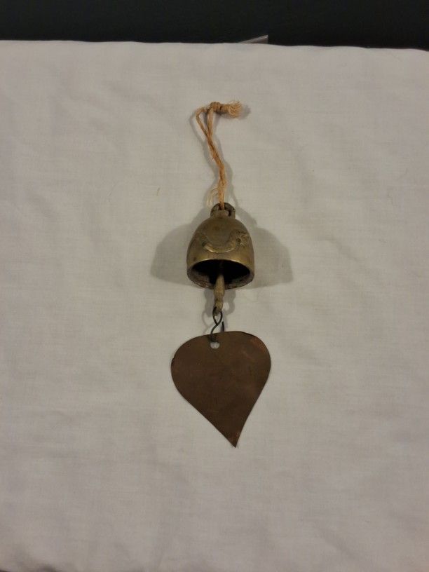 ANTIQUE Chinese Brass Altar Bell