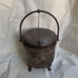 Vintage silver plated ice bucket