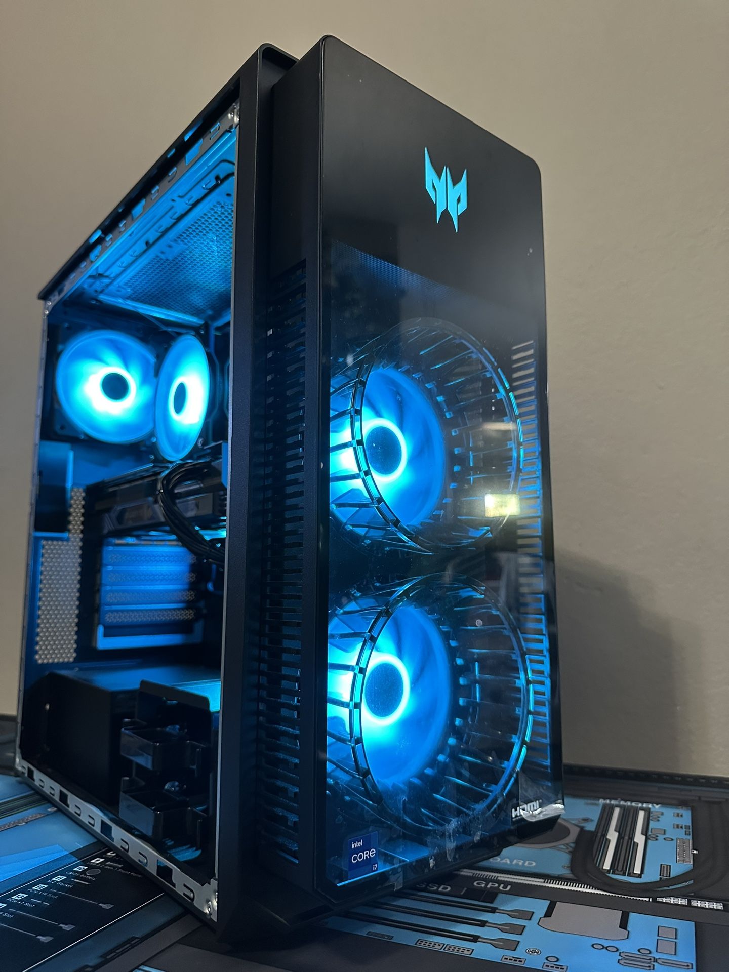 High FPS 1440p Gaming & Editing PC – i7‑14700F / RX 7800 XT