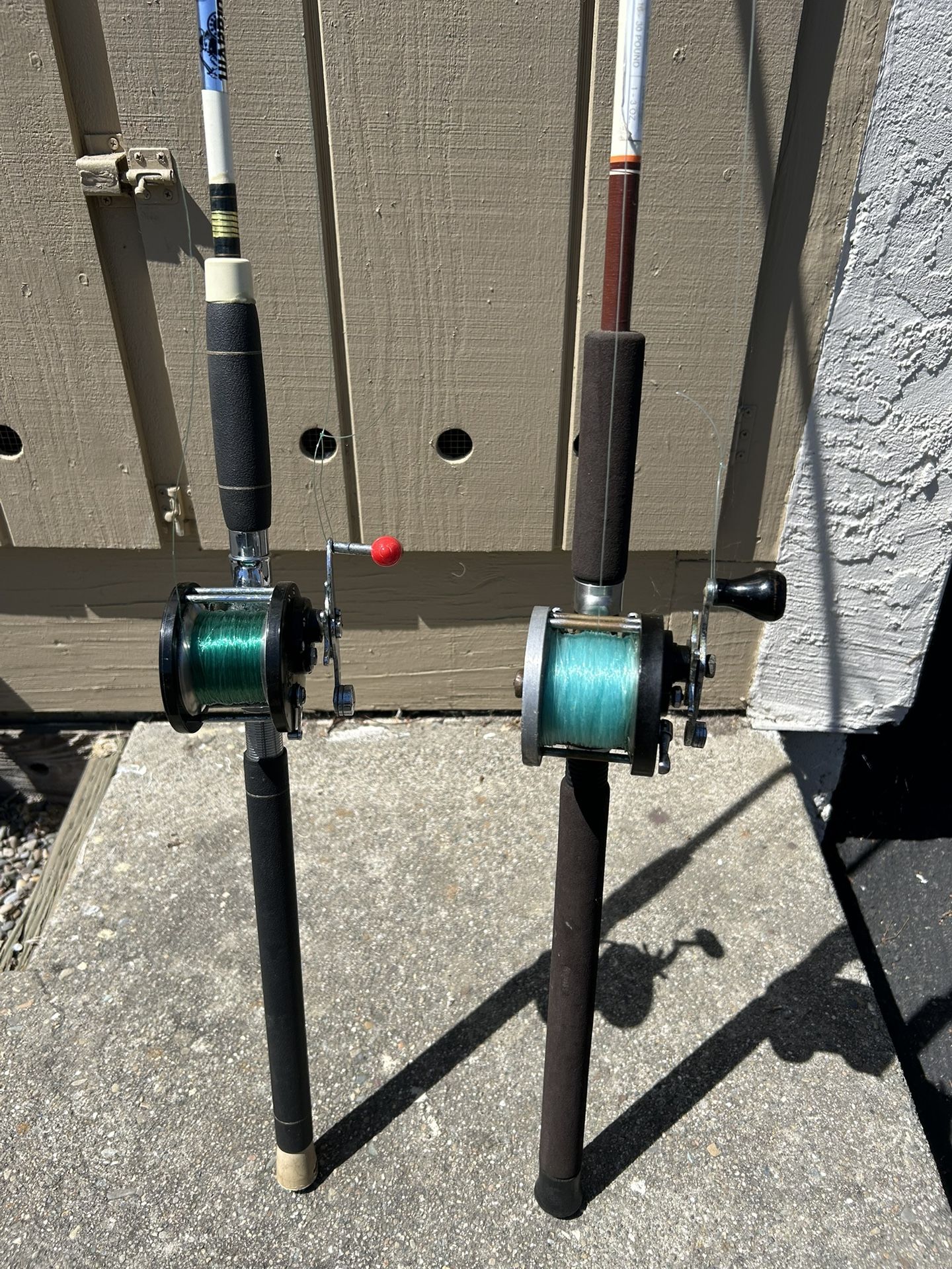 Bottom Fishing Rod And Reel - Each Set