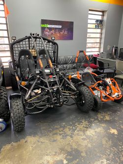 ATV, dirt bike, go kart