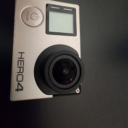 Go Pro Hero 4 + 16gb SD + Mini USB Cable (Case Lightly Damaged) + Pics Included 