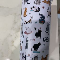 Large Tumbler For Cat Lovers