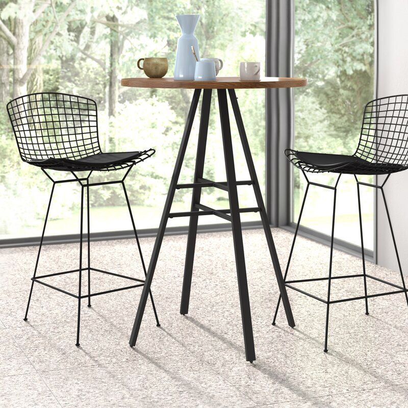 Round Counter Height Bistro Table