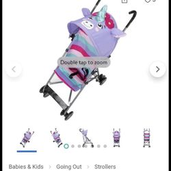 Unicorn Umbrella Stroller Used Twice