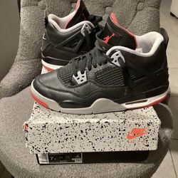 Air Jordan Bred 4s Reimagined