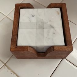 New marble coasters