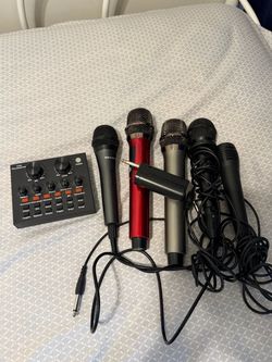 Speakers and microphones