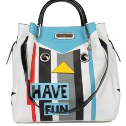 Nicole Lee "Have Fun" Bucket Bag