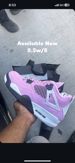 Jordan 4 orchids 9.5w/8