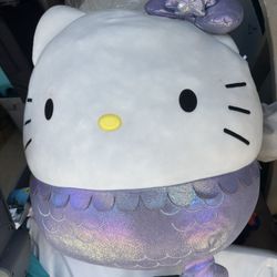 Squishmallows Hello Kitty 20" Plush Toy - Mermaid