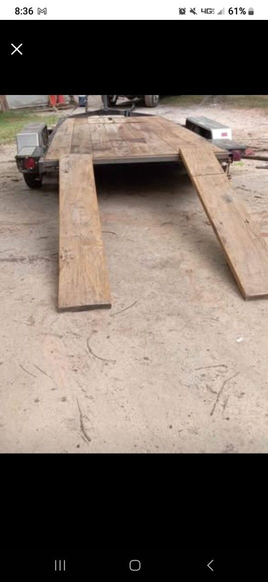 Heavy duty Car Hauling Trailer