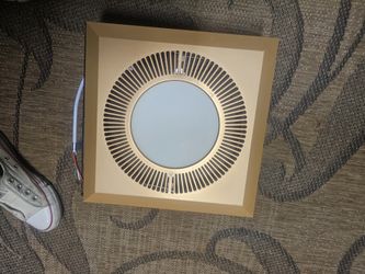 Bathroom Exhaust Fan with LED Light Vent Fans for Ceiling,Ventilation Fan Light Combo 374 CFM 1.2 Sones Quiet for Bathroom Shower Restroom Farmhouse