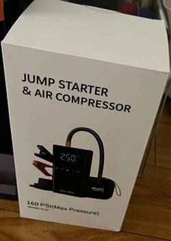 Jump starter n air pressor