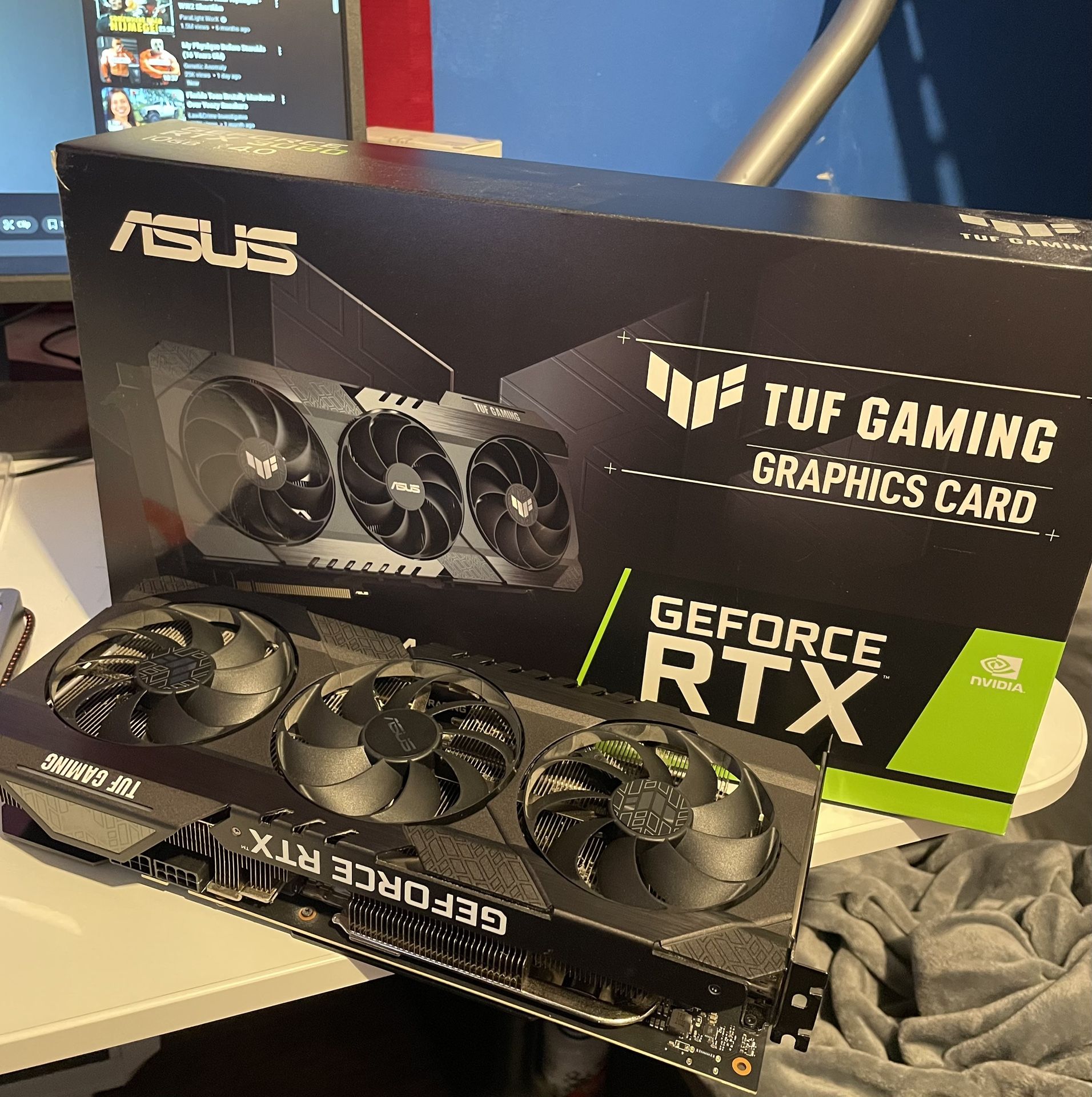 Asus TUF RTX 3080 10GB With Original Box