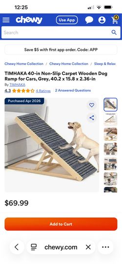 Dog ramp