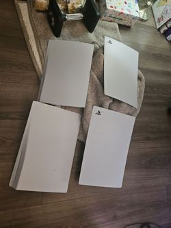 Ps5 disk version- white cover plates
