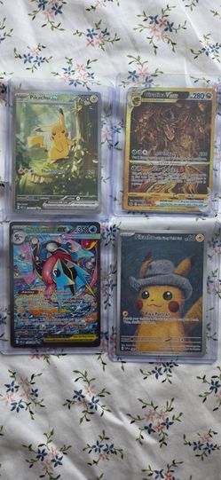Pokemon Cards Pikachu, Greninja, Giratina for sale