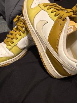Nike Dunk Low Yellow White Sneakers