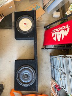 Kicker Dual Subwoofer Enclosure