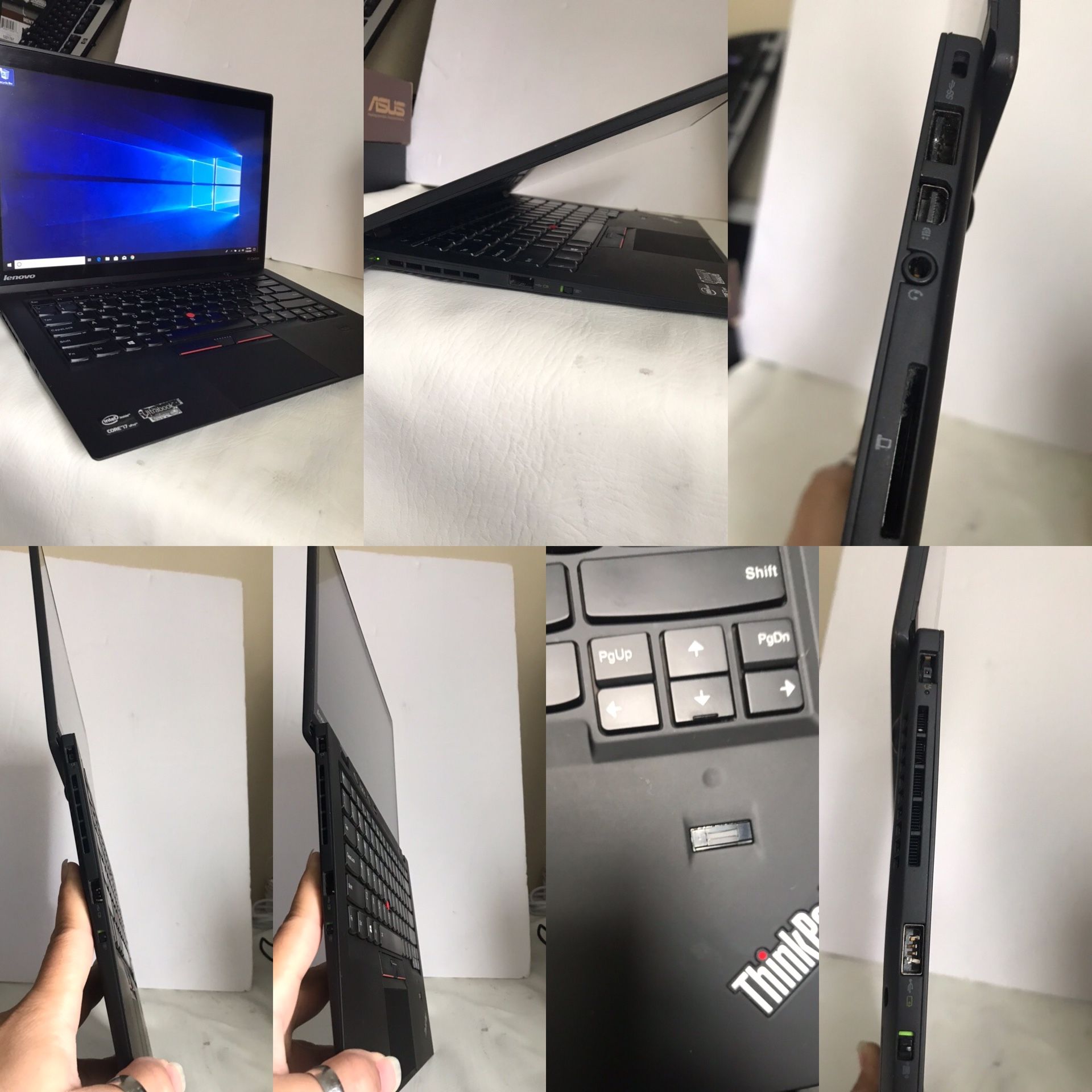 Lenovo ThinkPad X1 Carbon (1st Gen) Touch - 14" - Core i7 3667U (2.0ghz) - 8 GB RAM - 160GB SSD -Original Charger - Intell HD Graphics 4000 - FingerP