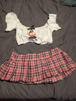 School Girl Outfit-Queen Size