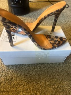 Brand New Women’s Leopard Print Heels $12