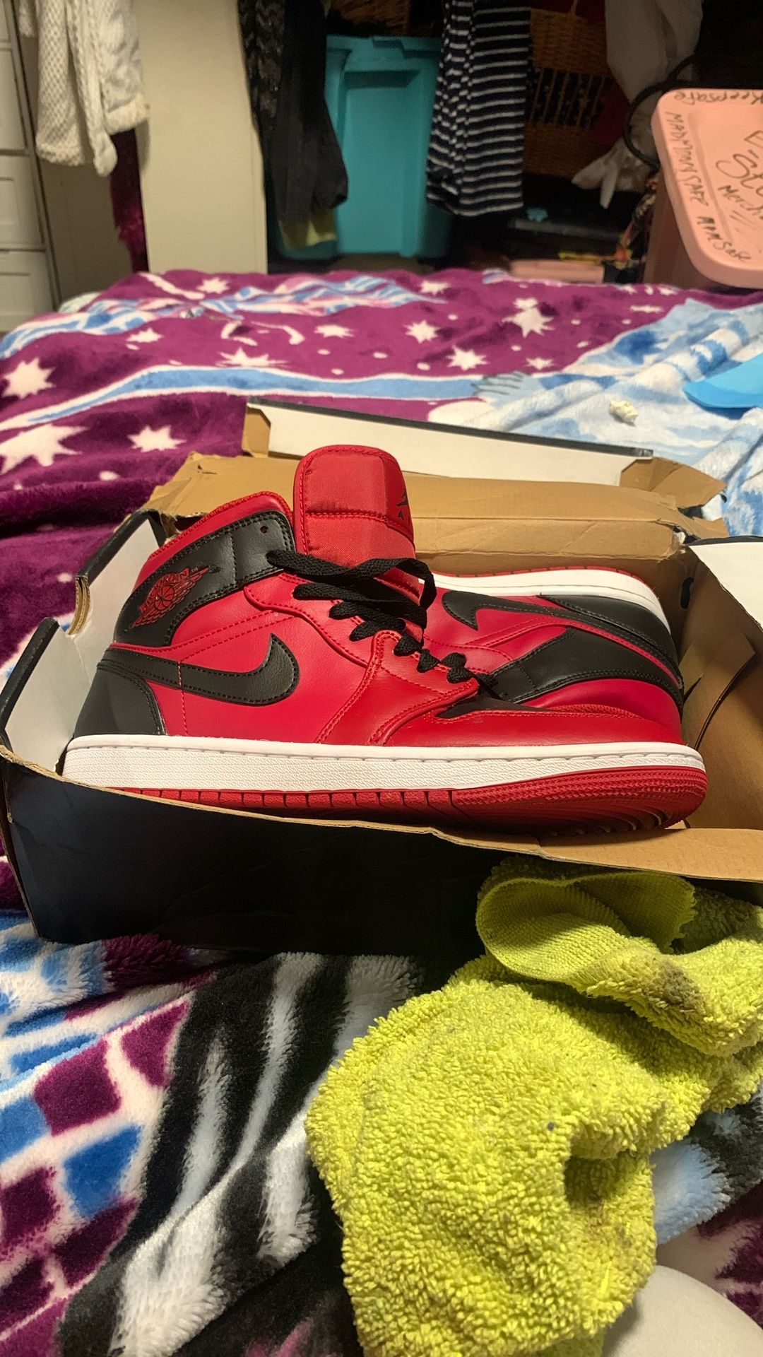 Reversed Mid Air Jordan’s 