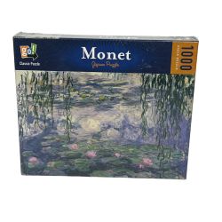Monet Waterlilies 1000-Piece Jigsaw Puzzle Go! Classic Puzzle NEW