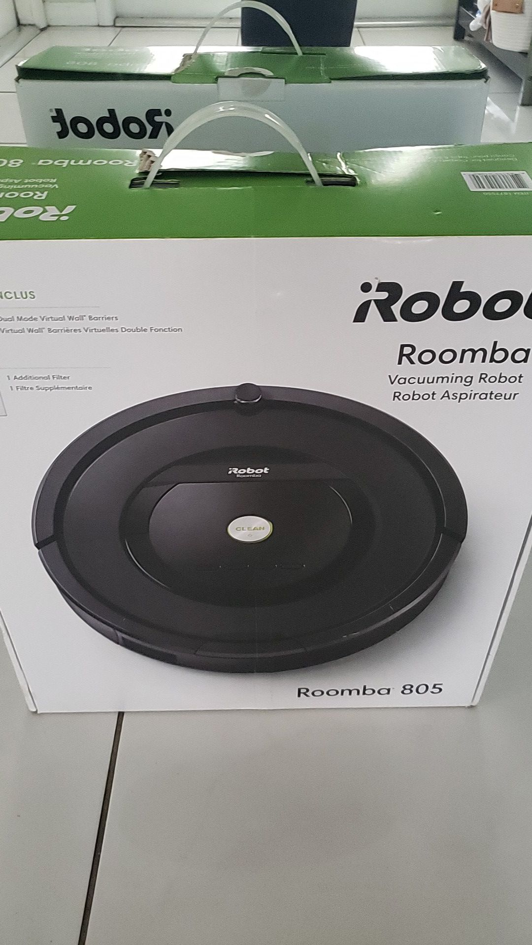 iRobot Roomba 805 Empty Box
