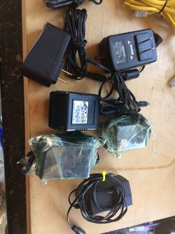 7-ac/Dc adaptors with 2phone jacks