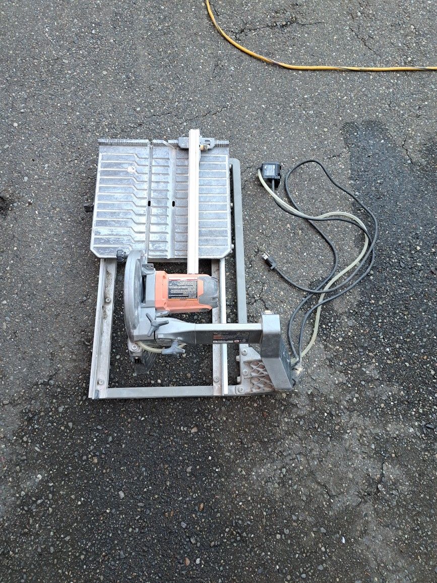 Rigid Tile Saw