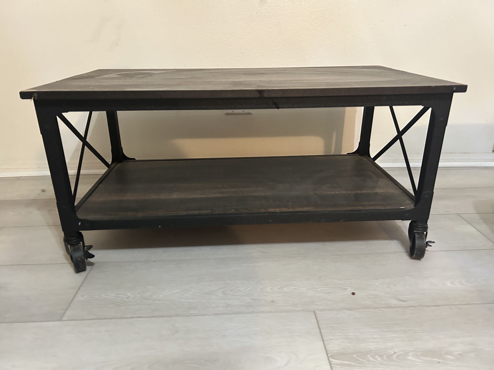 Table On Wheels Good Condition