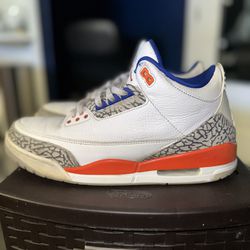 Jordan 3 Knicks Men’s Size 12